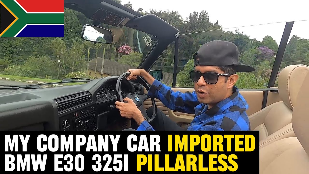 Импортный BMW E30 без стоек в Дурбане #ЮжнаяАфрика #bmw