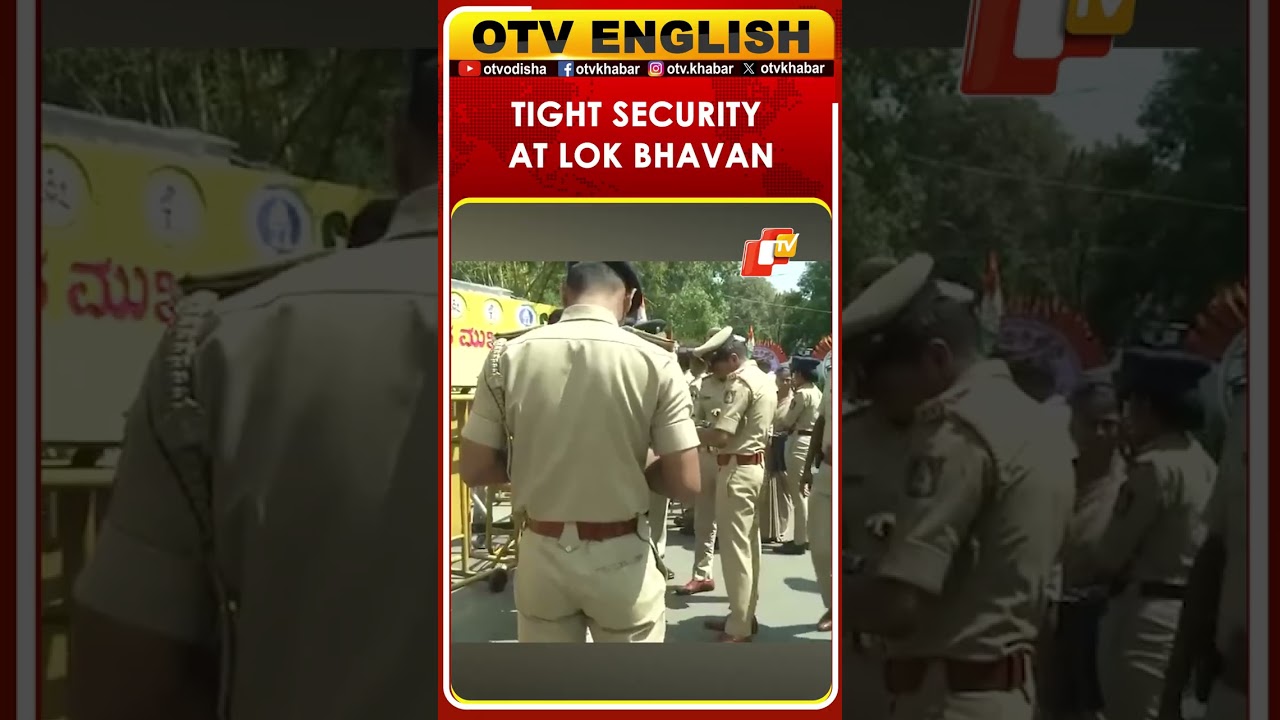 Bengaluru | Lok Bhavan Under Tight Security For DK Shivakumar&rsquo;s Oath-Taking Event