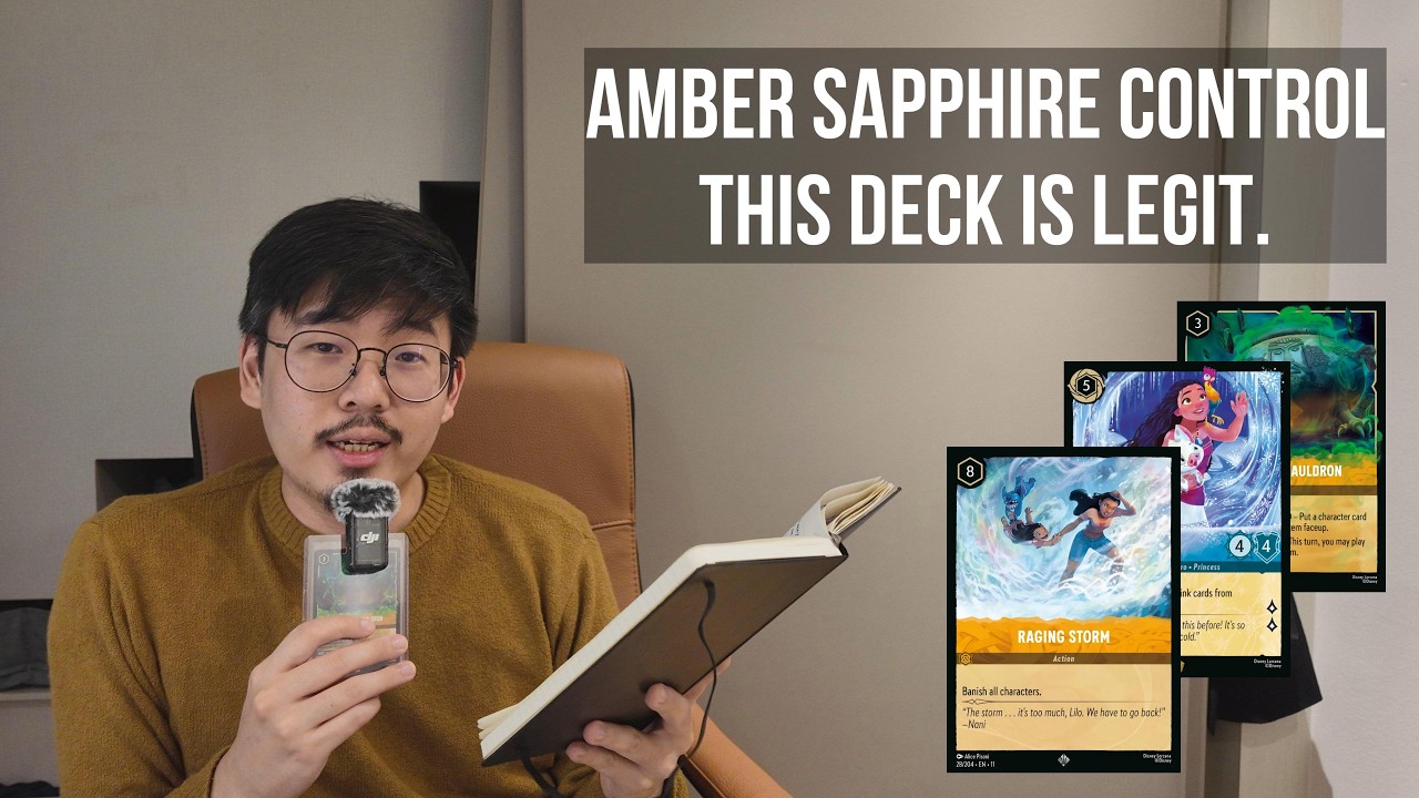 What makes Amber Sapphire tick? | Winterspell Deck Tech