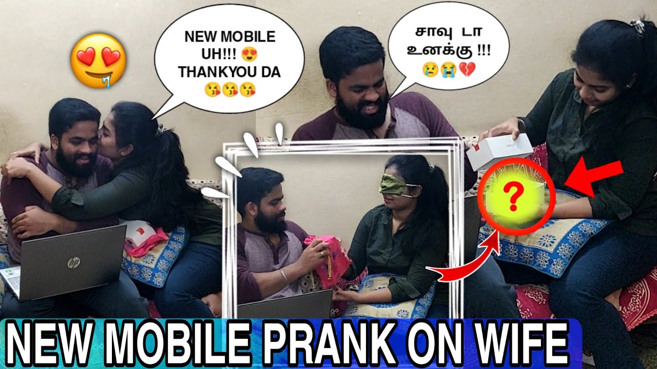 Cheating Prank On Wife | New Mobile Prank | Prank Gone Wrong | She Got Angry | Tamil Couple Pranks