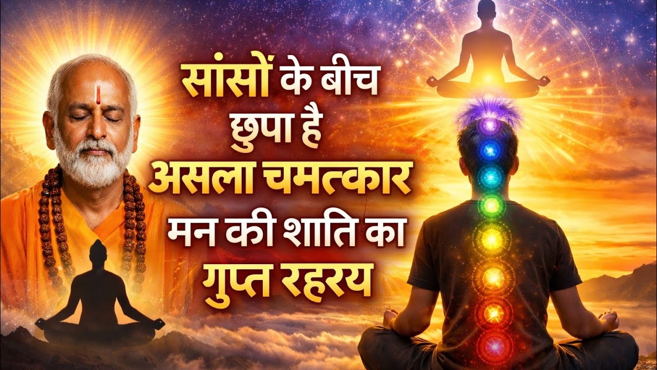 सांसों के बीच छुपा है असली चमत्कार | मन की शांति का गुप्त रहस्य