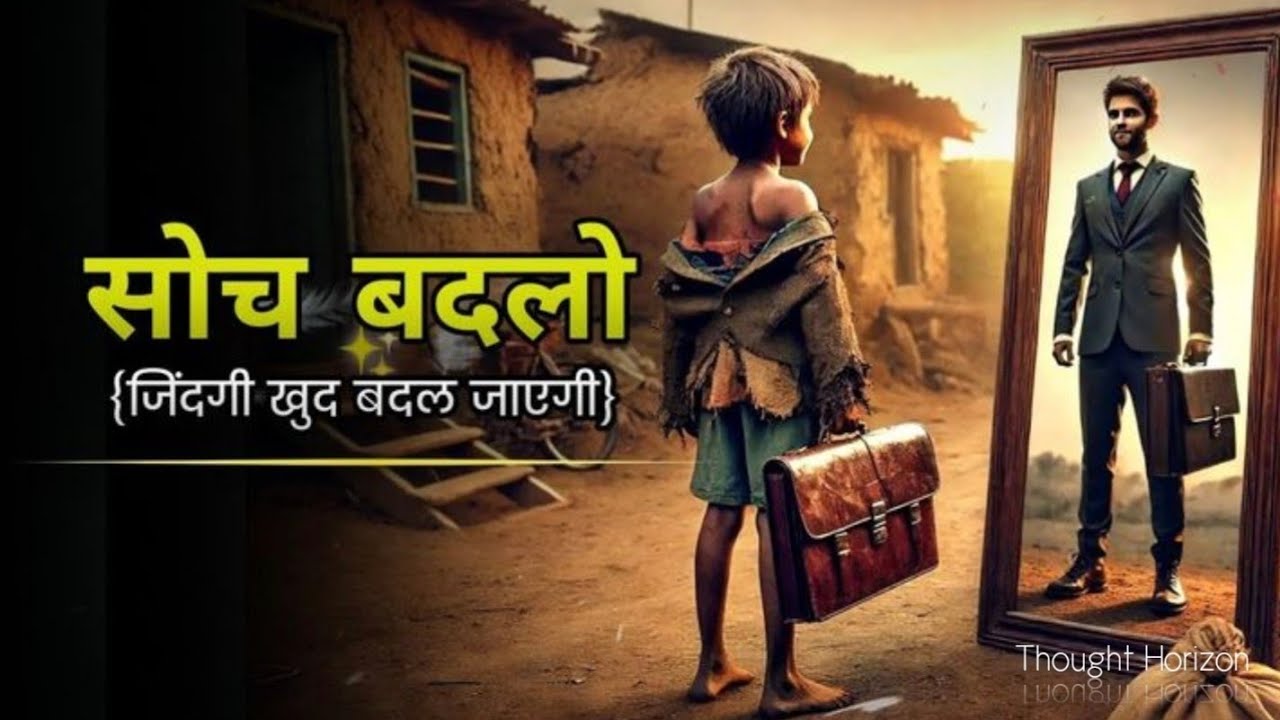 गरीबी, दुख, असफलता – सब सोच से शुरू होते हैं || 🌺 Life Changing Story🍃