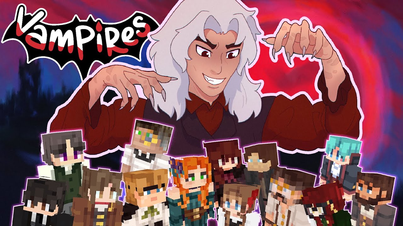 I turned my Minecraft friends into VAMPIRES!