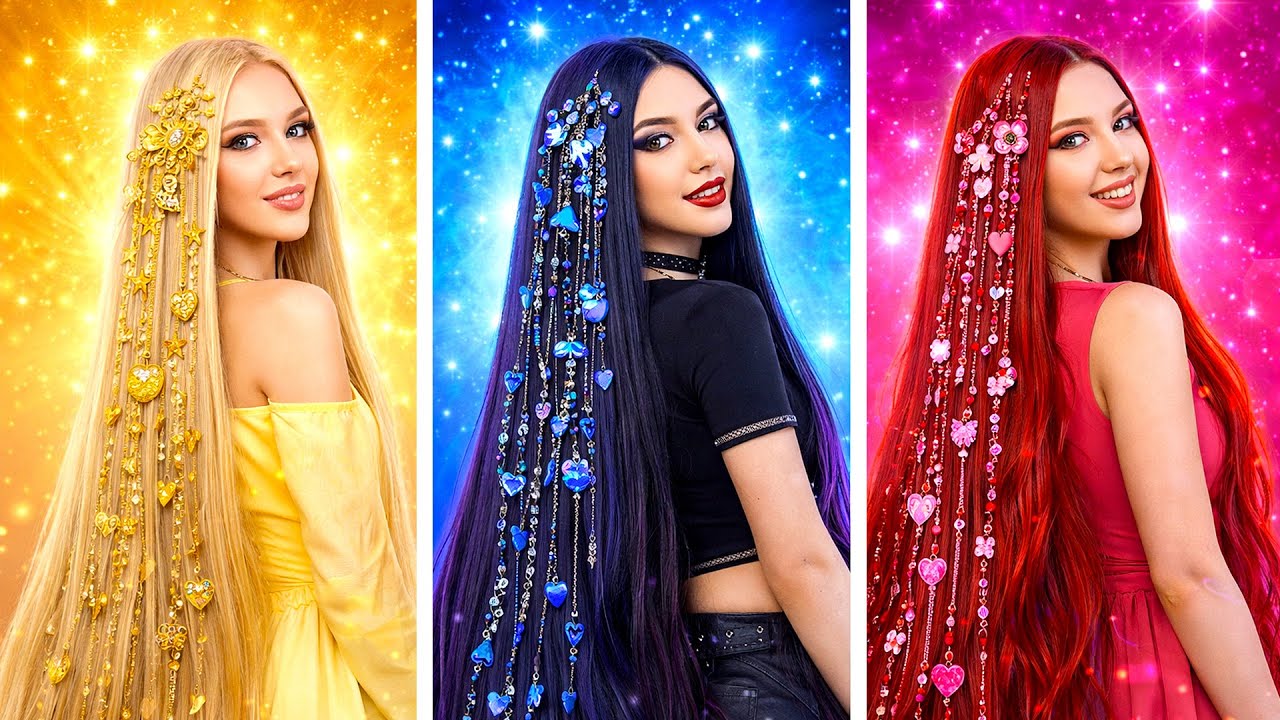 Cabelo Loiro vs Cabelo Escuro vs Cabelo Ruivo! Desafio da Transformação Extrema