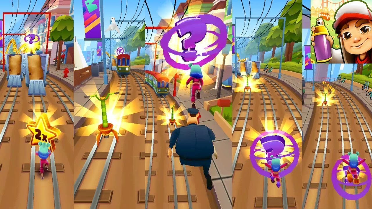 SUBWAY SURFERS : 26 SUPER MYSTERIZERS IN A 1M+ POINTS RUN!