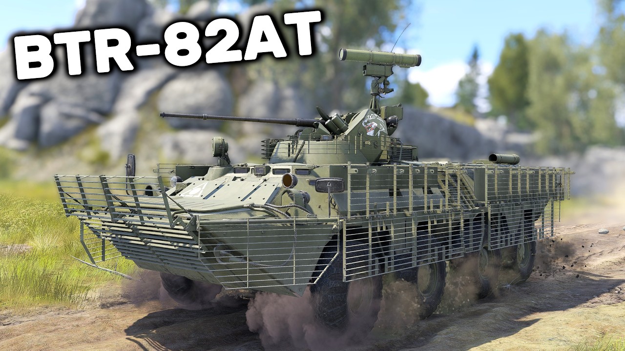 Russian BTR-82AT Gameplay - Stabilized 30mm & Kornet ATGMs