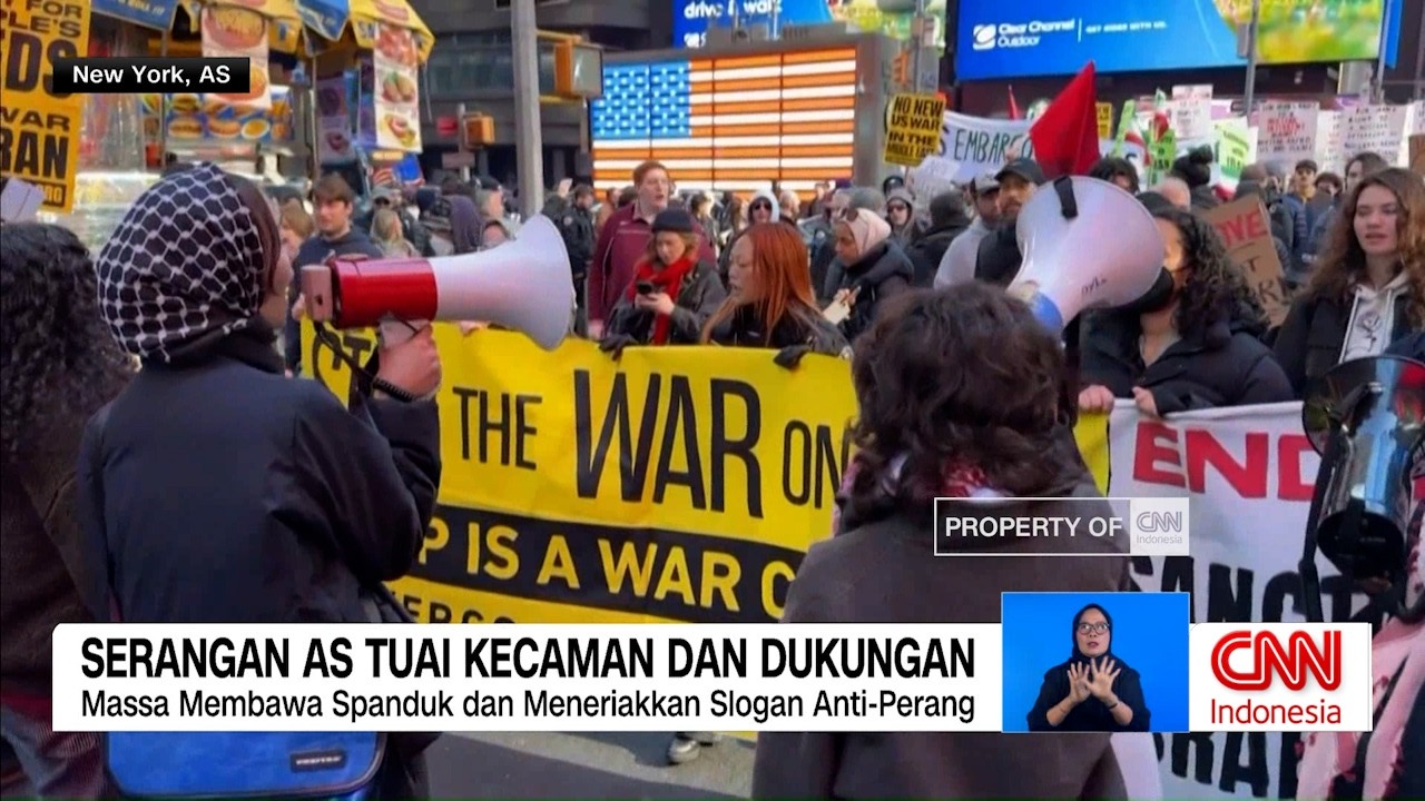 Serangan AS Tuai Kecaman dan Dukungan