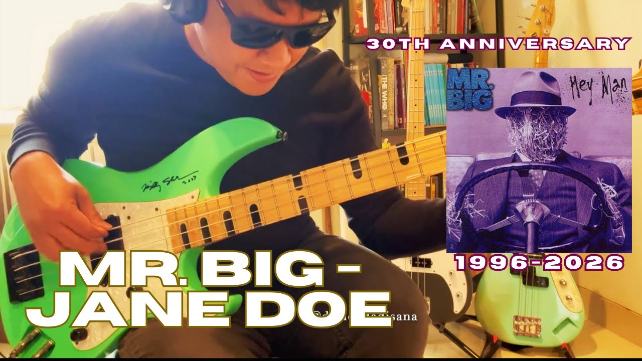 Jane Doe - Mr. Big | (Bass Cover by David Adadisana)