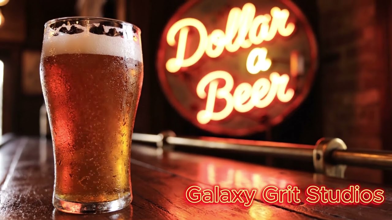 Galaxy Grit Studios - Dollar a Beer (Official Audio) - Folk Country Music