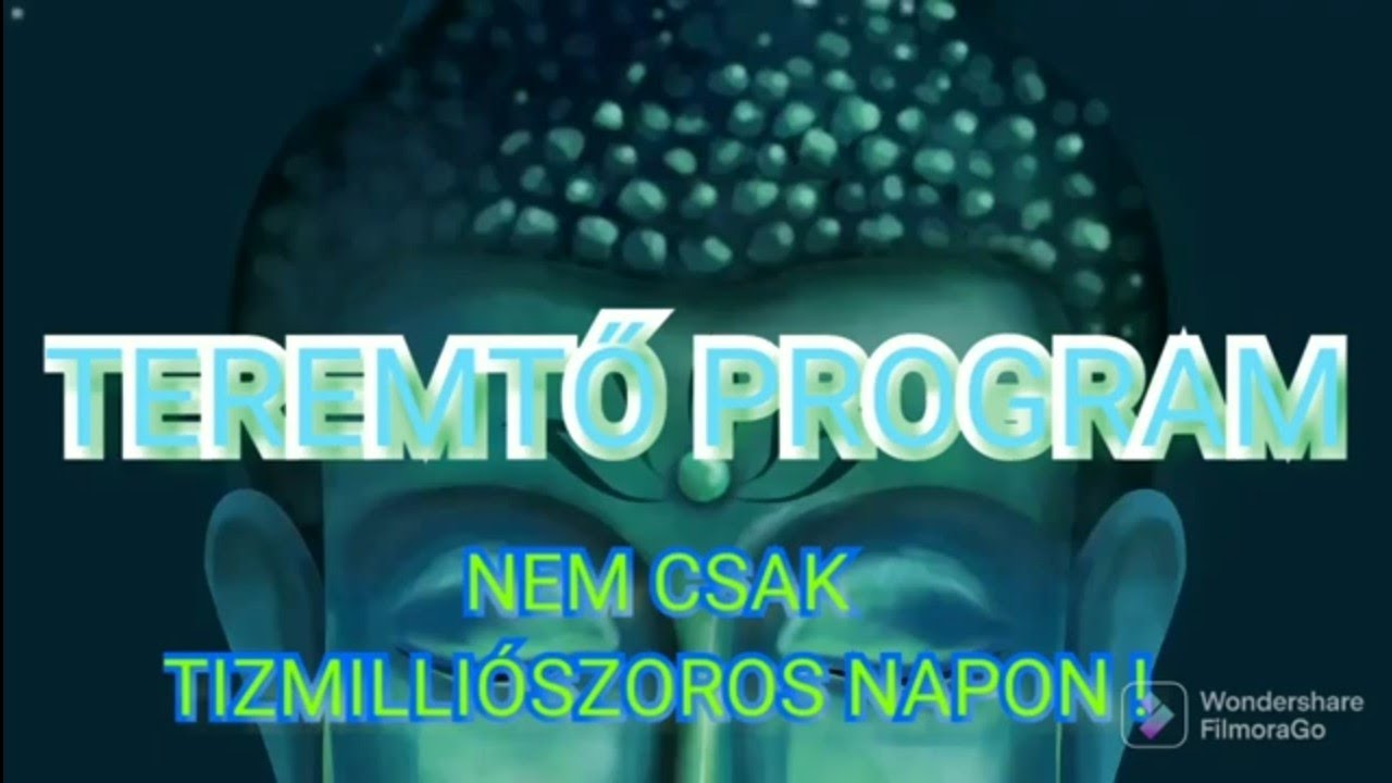 TEREMTŐ PROGRAM - T&iacute;zmilli&oacute;szoros napon is-Tudatalatti Program
