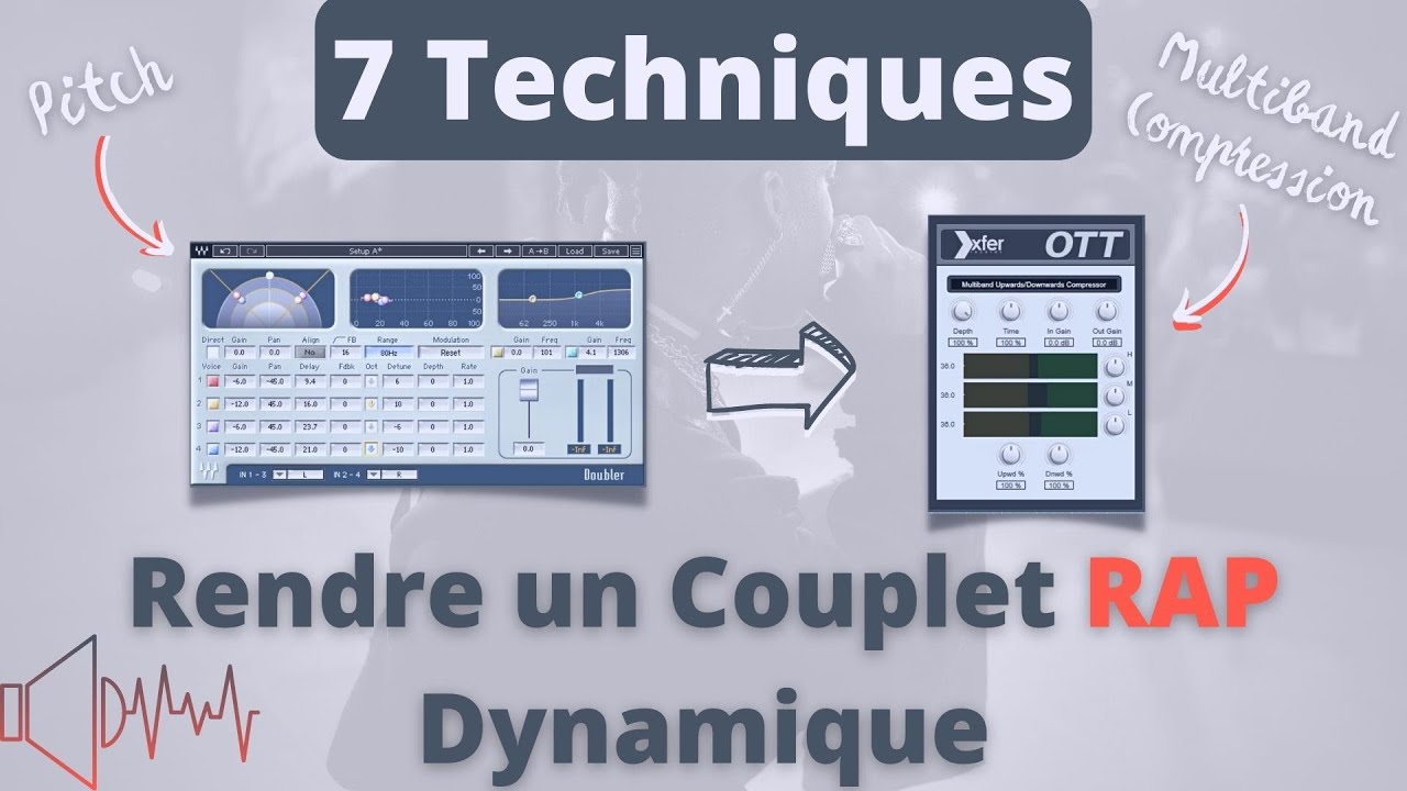 7 Techniques pour Dynamiser un Couplet RAP - Mixage Voix RAP