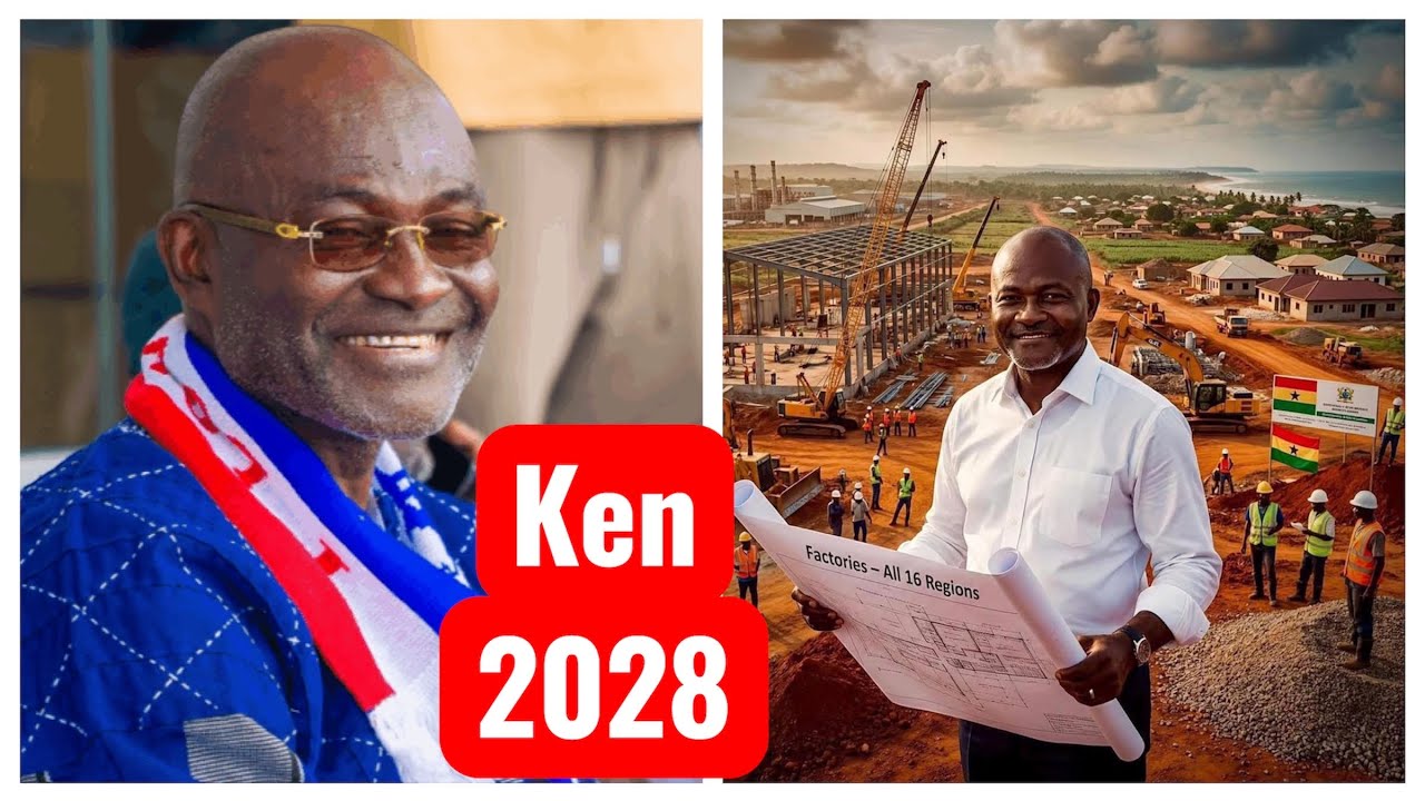 BREAK! Ken Agyapong On Ballot 2028, Kick-Start Ghana’s Industrial Revolution, Job 4 Youths