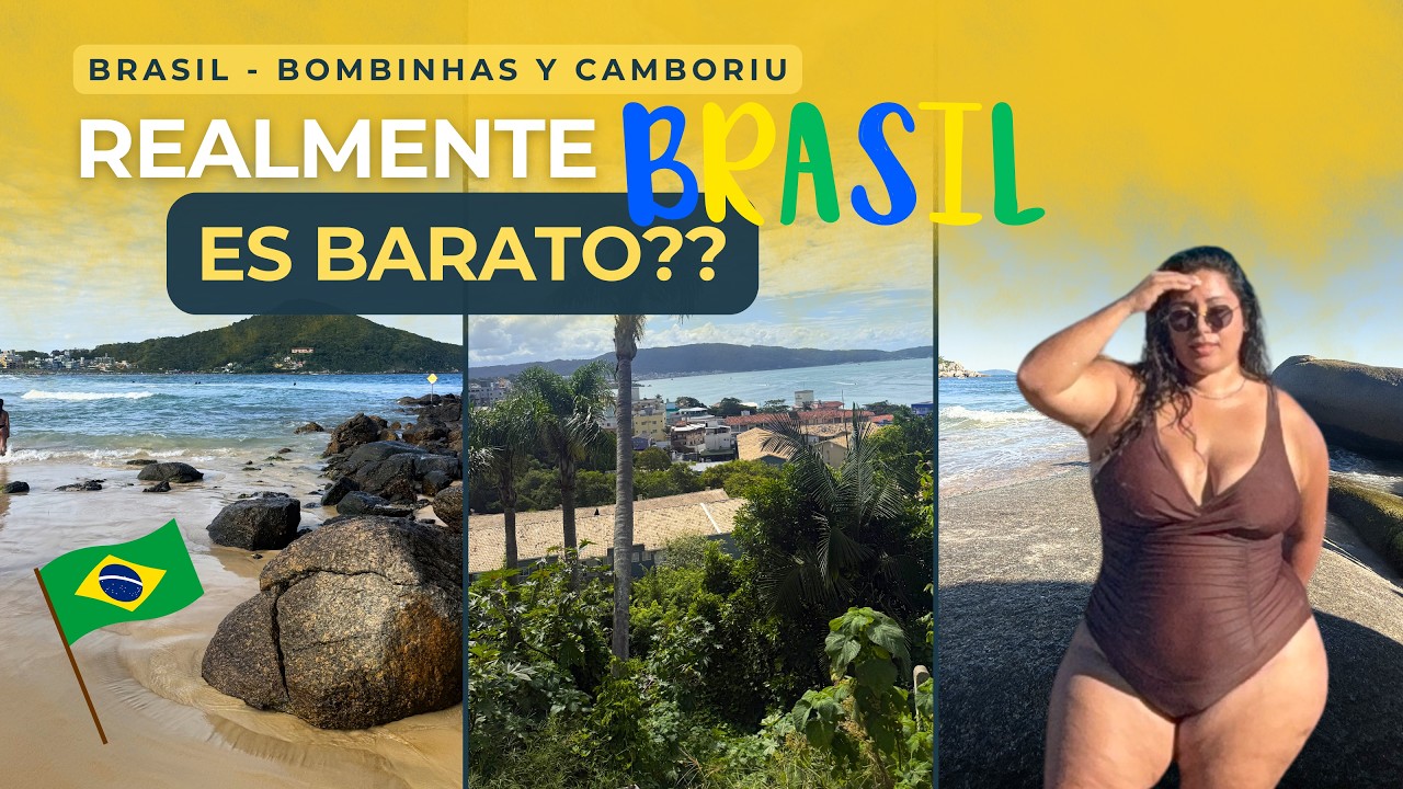¿Brasil realmente es barato? 🇧🇷 Lo que gasté en Bombinhas y Camboriú