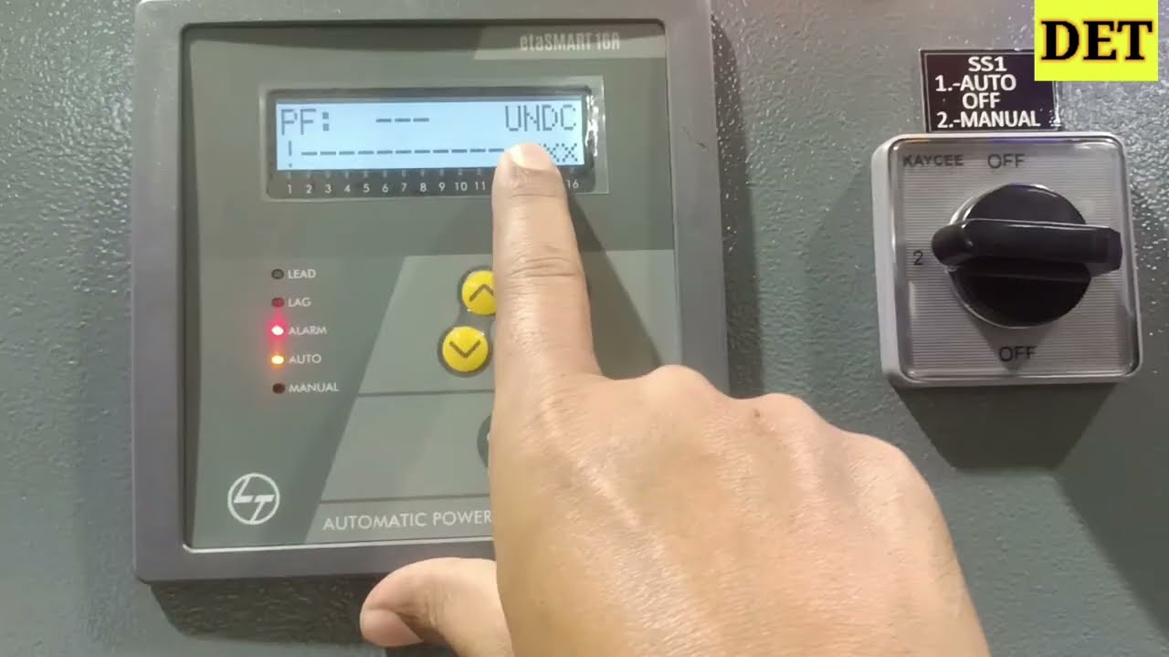 L&T make APFC Relay Programming, Configuration & testing करना सीखें#APFCRELAY #powerfactor#apfcpanel