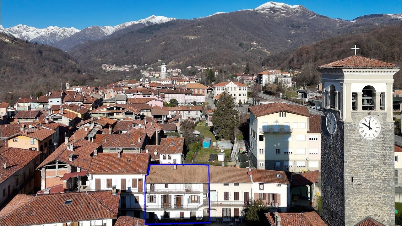 Sagliano Micca, casa a schiera con giardino