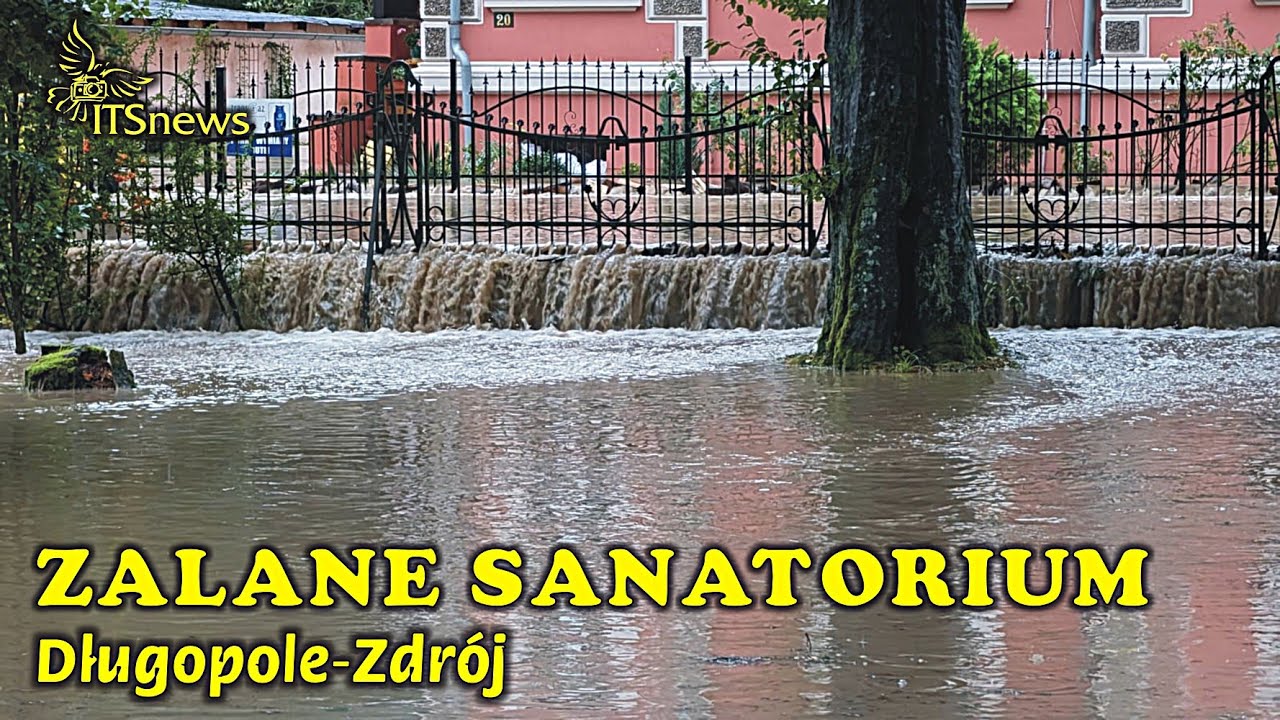 Zalane sanatorium. Długopole-Zdrój