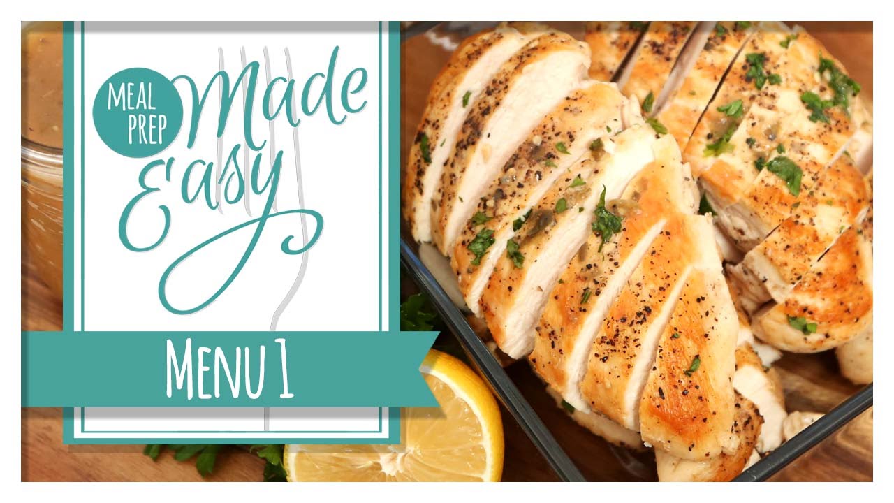 Healthy Meal Prep | Menu 1