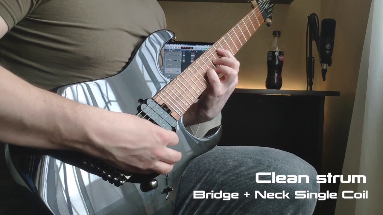 Ibanez RGMS7 | Clean & Distortion Test