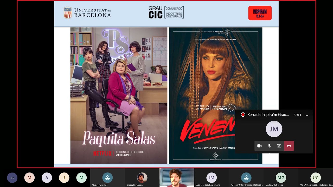 Inspiram 2021 Grau Comunicació i Indústries Culturals UB