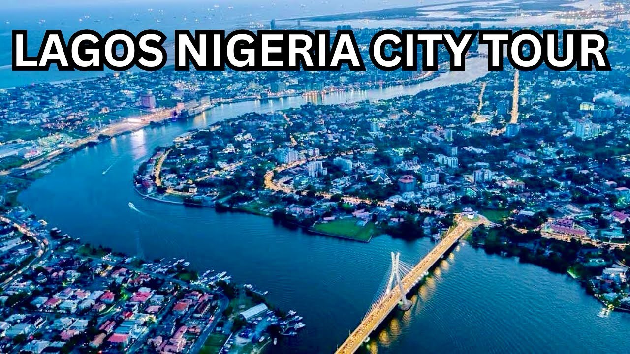 LAGOS NIGERIA CITY TOUR INSIDE INSIDE LEKKI MOST AFFLUENT AND EXPENSIVE NEIGHBORHOOD #lagos #nigeria