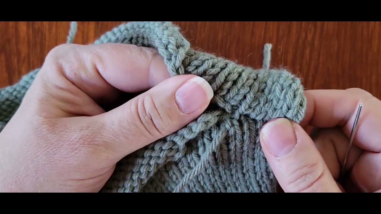 Tuto tricot vidéo 14 du projet Paletot Layette de Phildar  assembler et coudre la capuche du gilet