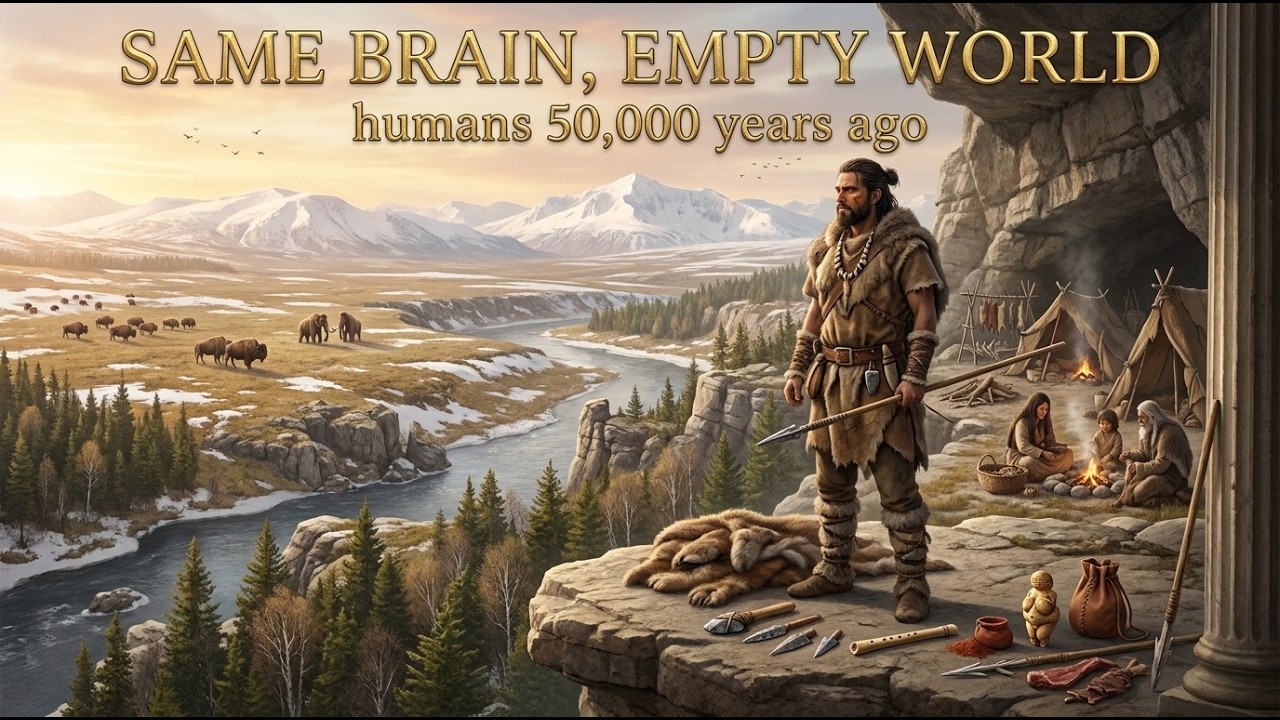 Life 50,000 Years Ago - A Day in the Paleolithic (AI Reconstruction)