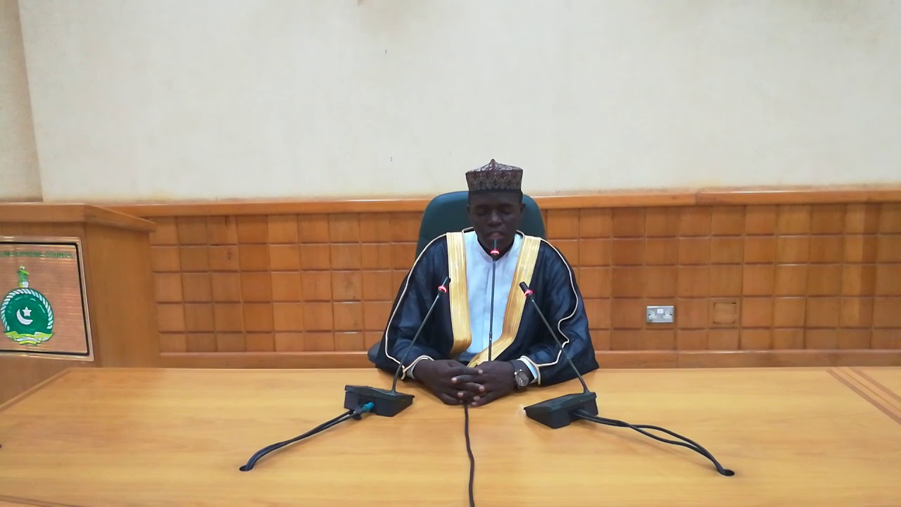 Amazing recitation from Muawiyah Shaban