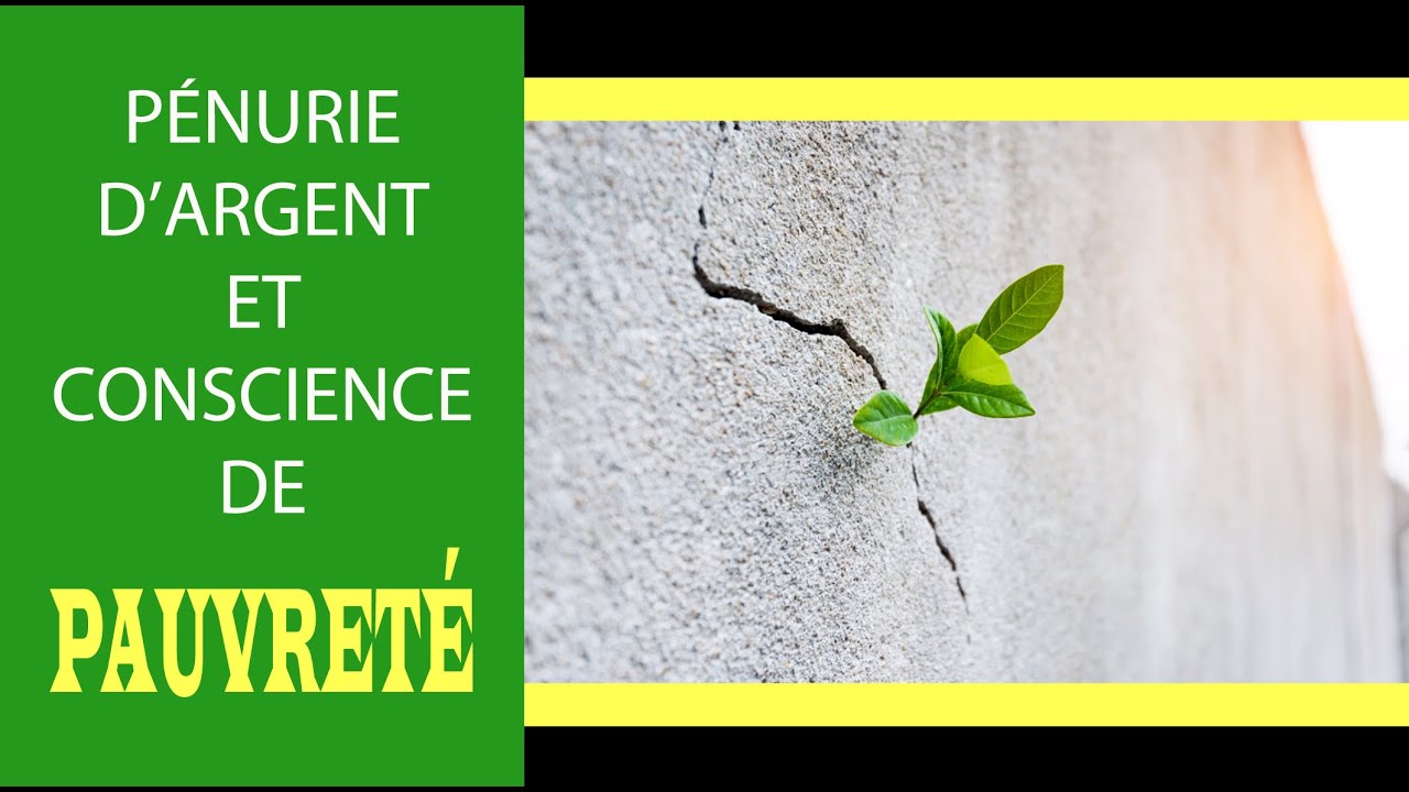 P&eacute;nurie d'Argent et Conscience de pauvret&eacute;