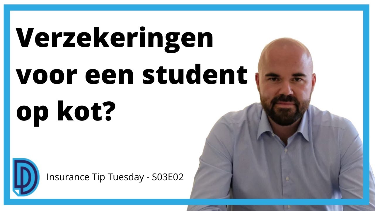 Welke verzekeringen heb je nodig als student op kot?