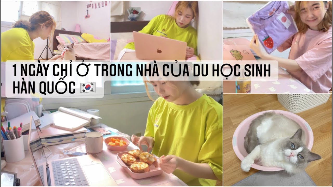 [ DAILY VLOG ] 1 ngày nghỉ hè chỉ ở trong nhà của du học sinh Hàn Quốc 🇰🇷