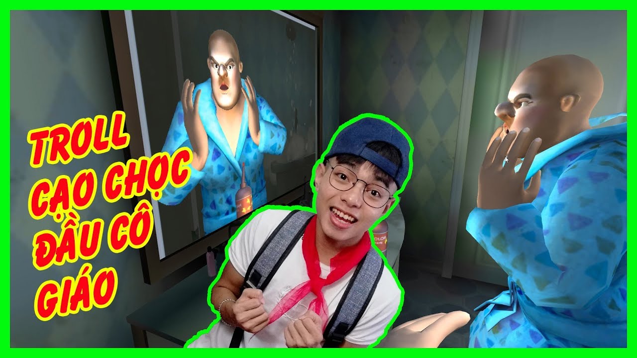 1000 Cách Troll Cô Giáo Của ThắnG Tê Tê Phần 3 | Scary Teacher Troll Game