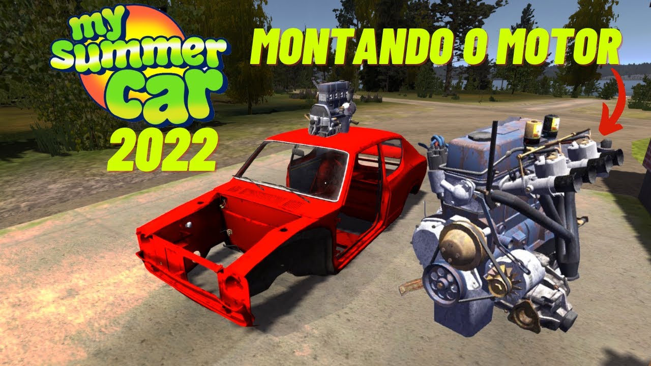 MONTANDO O MOTOR #1 - My Summer Car 2022 Dicas