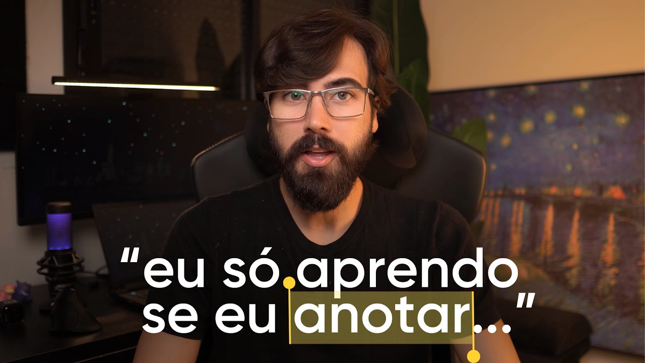 ANOTAR está te fazendo aprender menos!