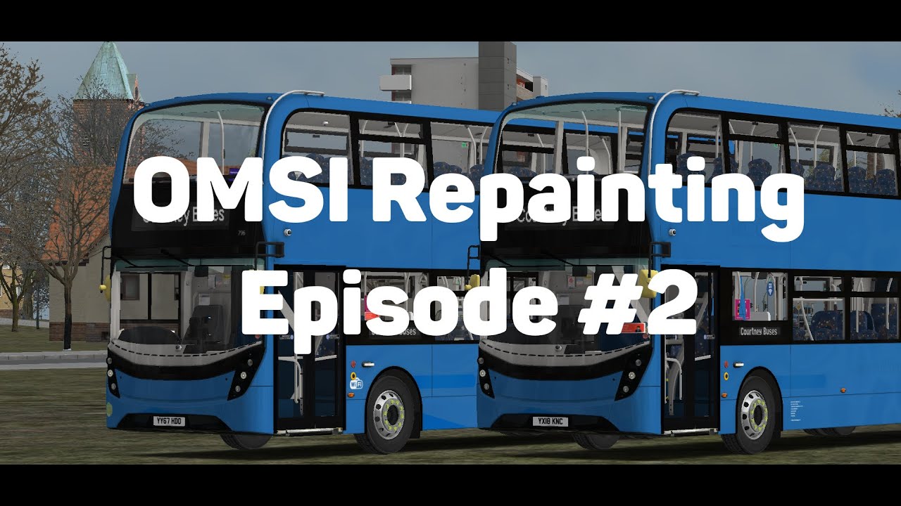 OMSI 2 Tutorials | How to repaint a bus #2