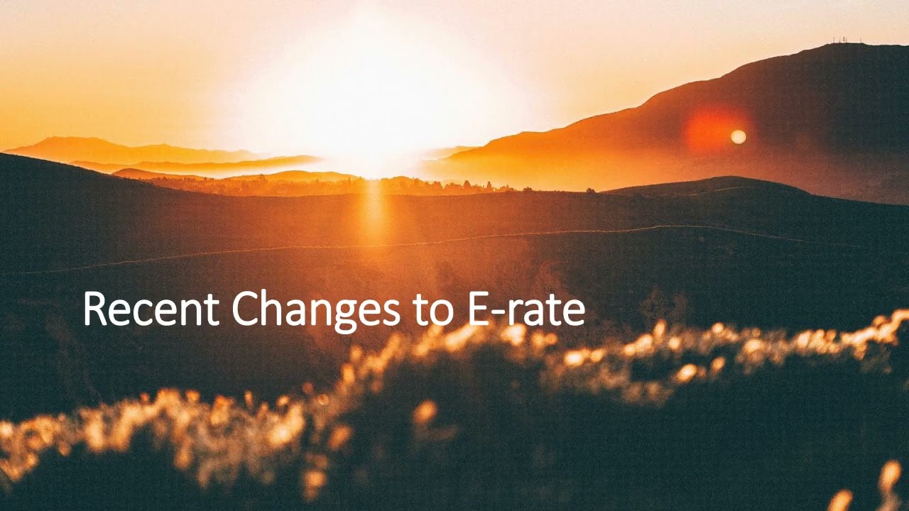 Получите удовольствие от финансируемого по программе E-rate года 2026.