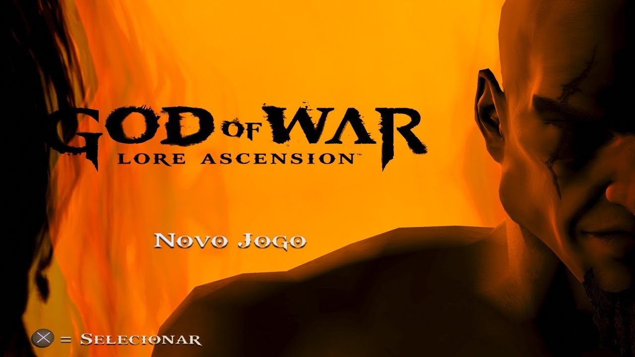 GOD OF WAR 1 PS2 LINDO DEMAIS  - Remaster em 4k