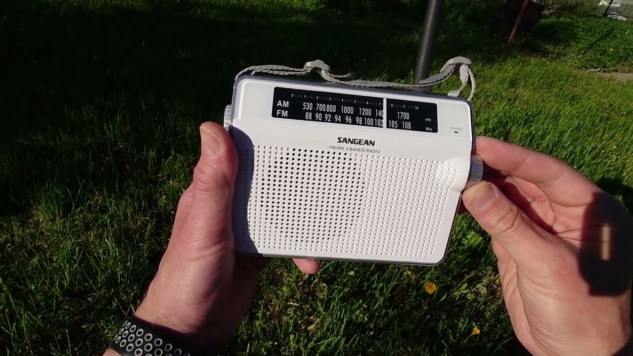 Sangean PR-D6. Тест приёма FM в 80км от города