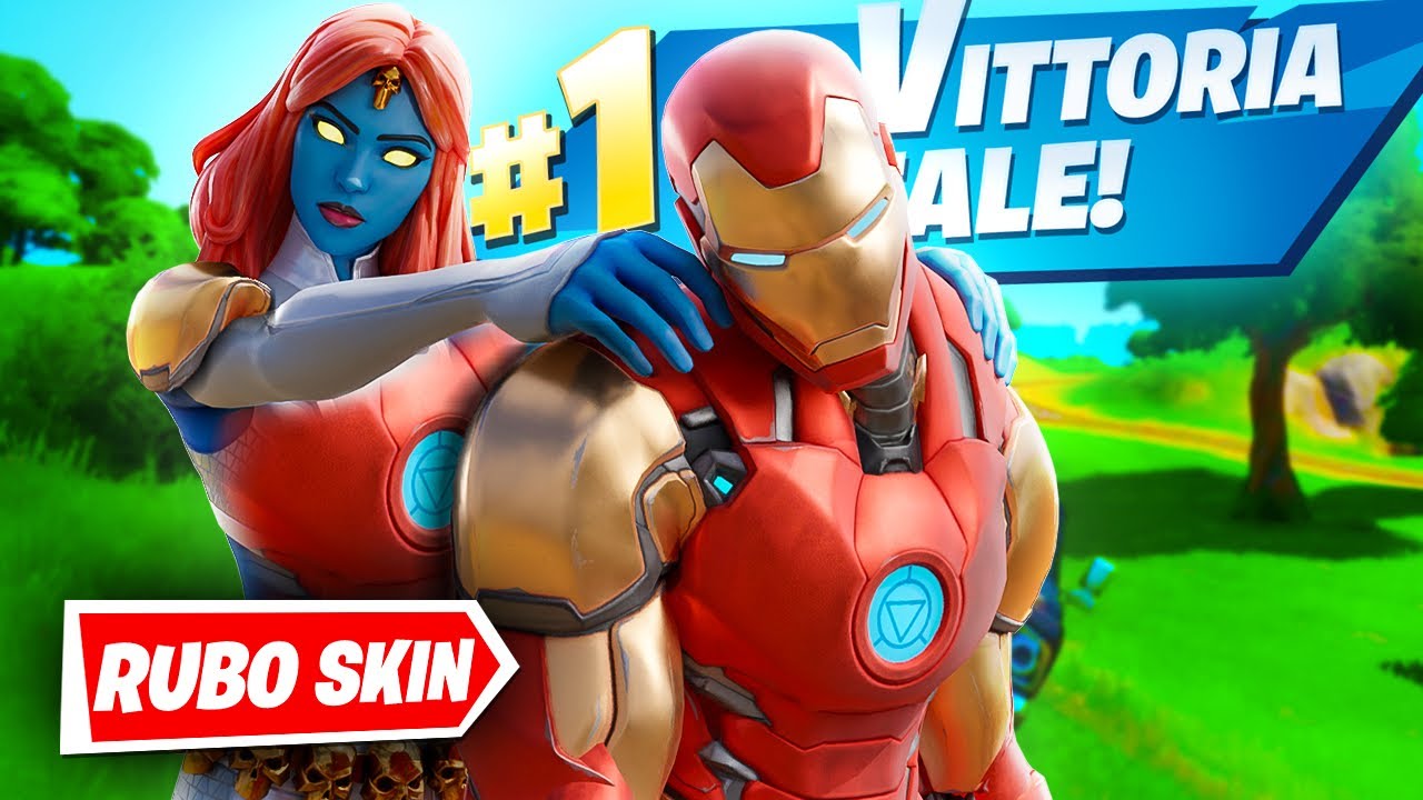 RUBO la Skin a CHI UCCIDO e Vinco la Partita! *NUOVA* Skin FINALE di Mystique! Fortnite ITA!