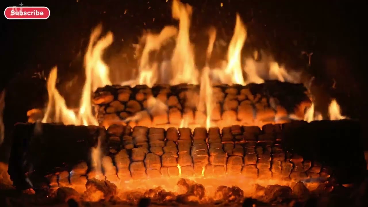 🔥 10 Hours Fireplace Sounds – Deep Sleep, Relaxation & Cozy Home Ambience
