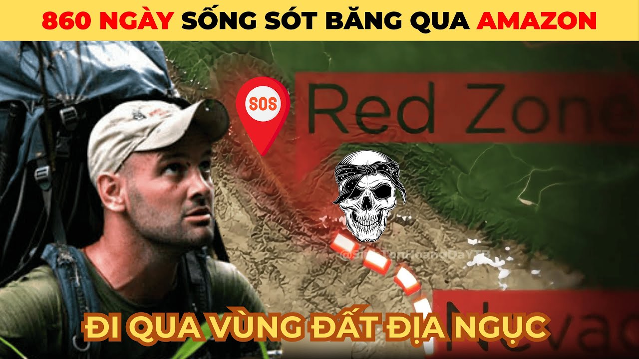 Review Sinh Tồn Hay Nhất: Ed Stafford 860 Ngày Đi Bộ Xuyên Rừng Amazon – Kỷ Lục Guinness Chấn Động