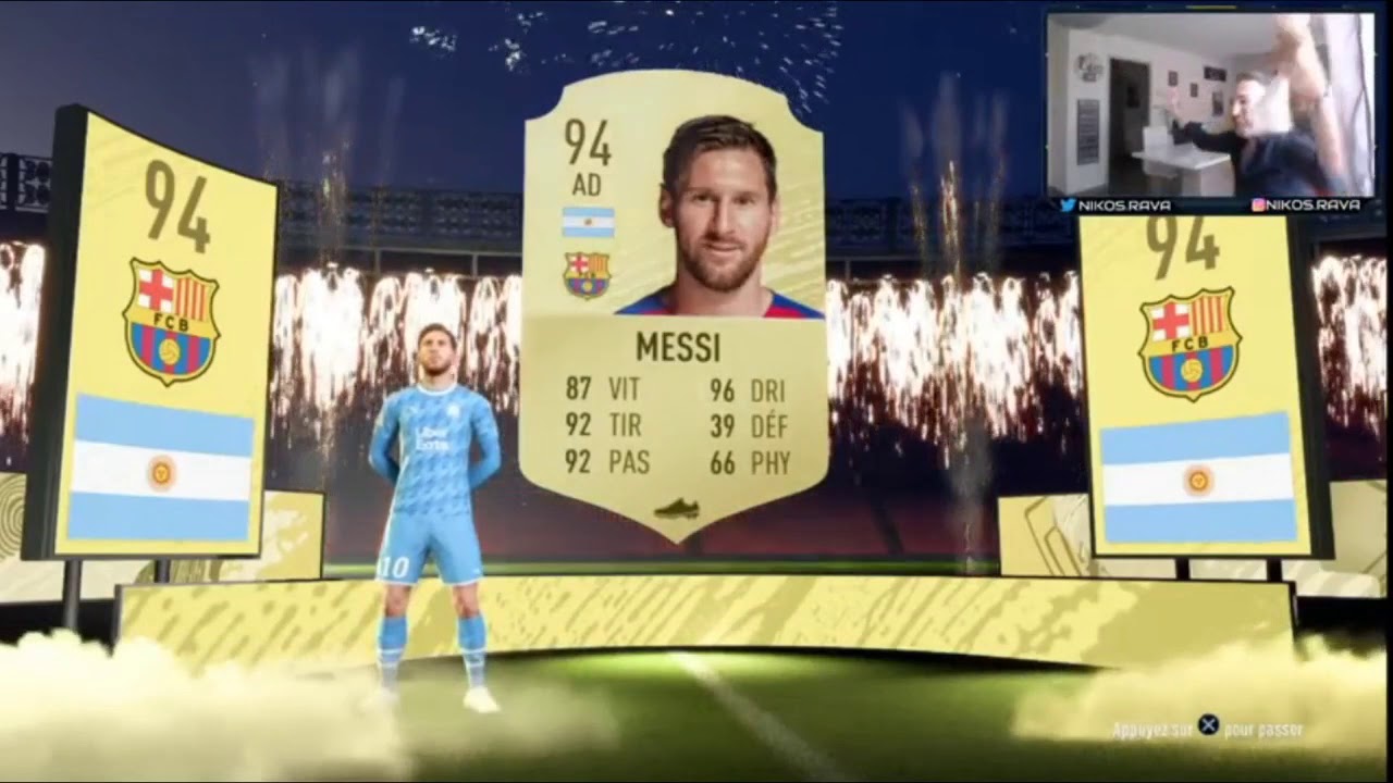 FIFA 20 JE PACK UN DES MEILLEURS JOUEURS DU JEU !!!!!! Messi ou Dembélé....