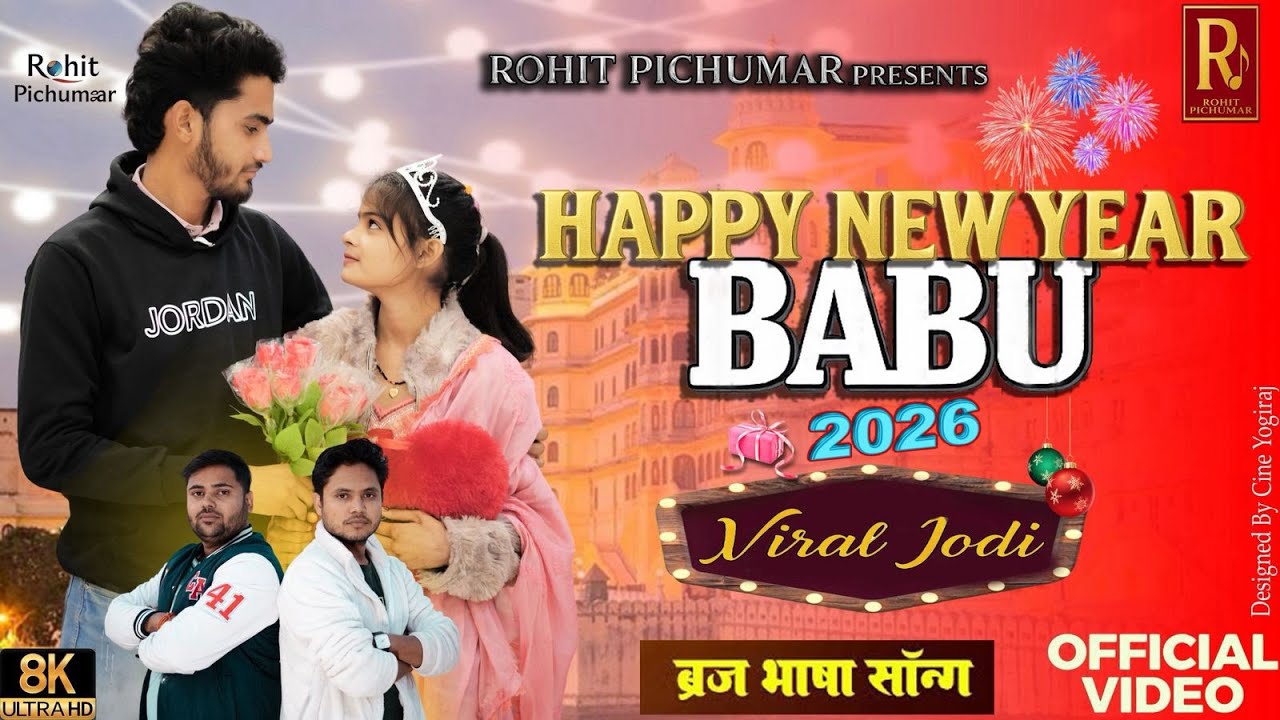 HAPPY NEW YEAR BABU ｜ viral Jodi song ｜ official video ｜ Yogesh,Arti ｜ happy new year jaan meri ｜