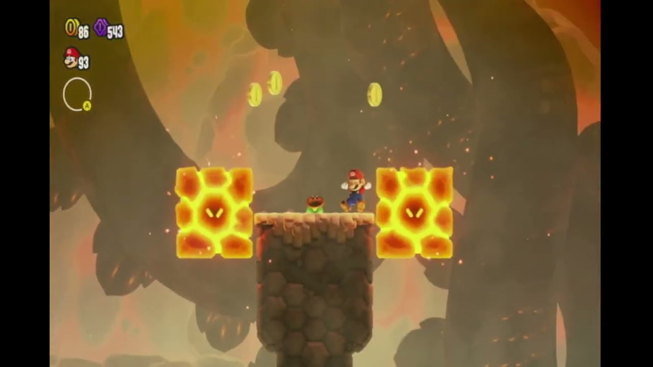 Super Mario Bros. Wonder Level - Hot-Hot-Hot! (Secret Exits)
