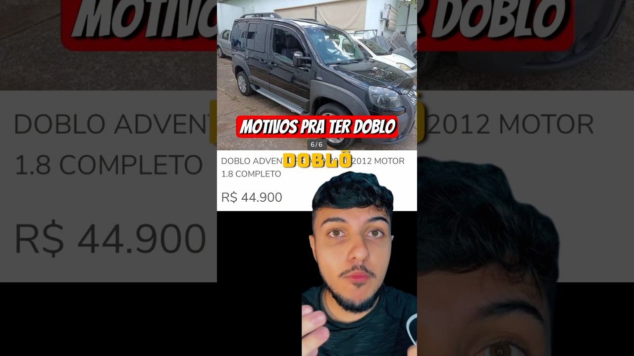 MOTIVOS PRA TER UMA DOBLO!😂#carros #doblo
