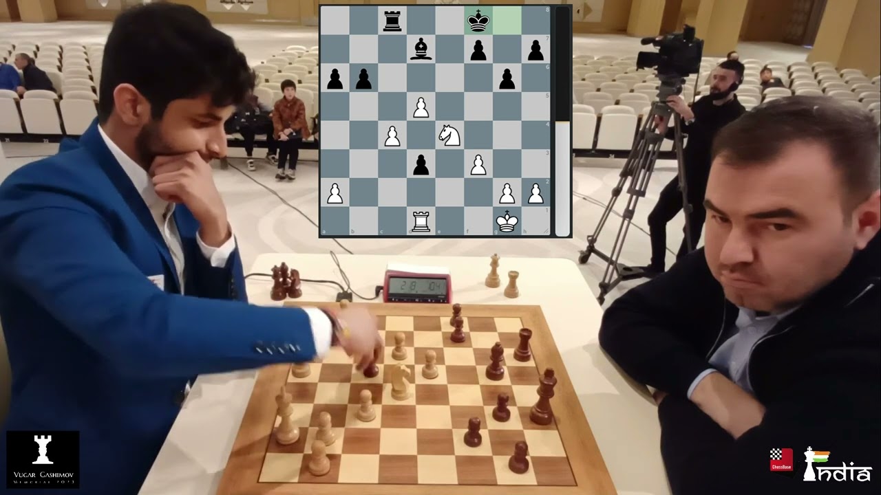Those pesky Rook endgames | Vidit Gujrathi vs Shakhriyar Mamedyarov | Gashimov Memorial Rapid 2023