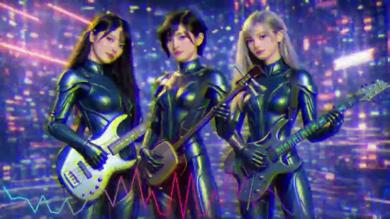 Super EUROBEAT「Burning Sakura Night」―MV―Mint Lumière（ミント・ルミエール）