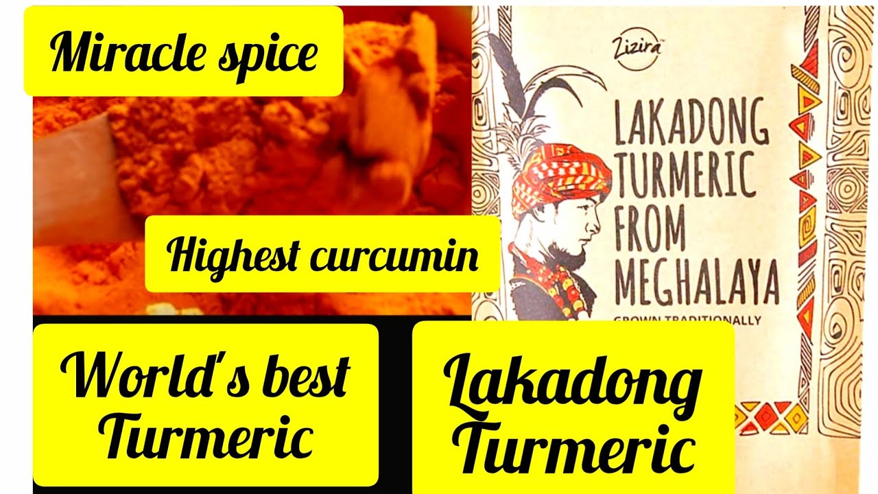 lakadong turmeric |worlds best turmeric |बेस्ट हल्दी | high in curcumin