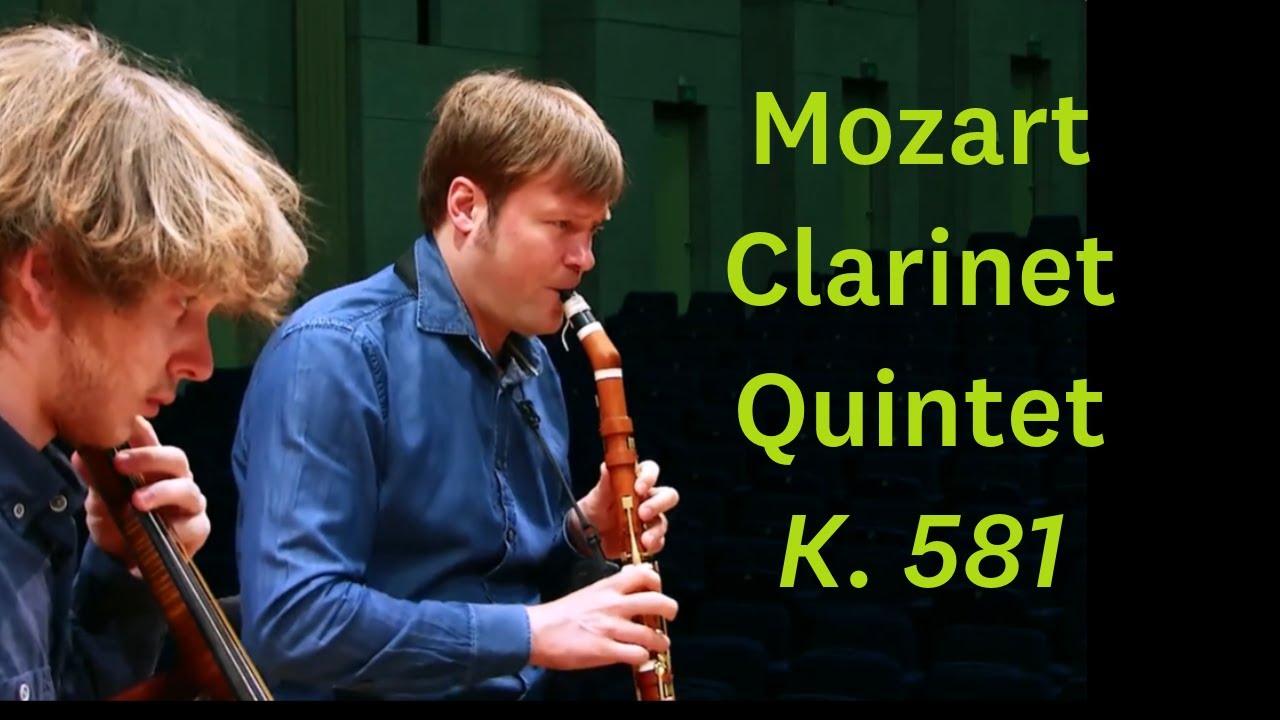 Mozart clarinet quintet K. 581 in A major [2/4] Larghetto - Vlad Weverbergh Bassetclarinet