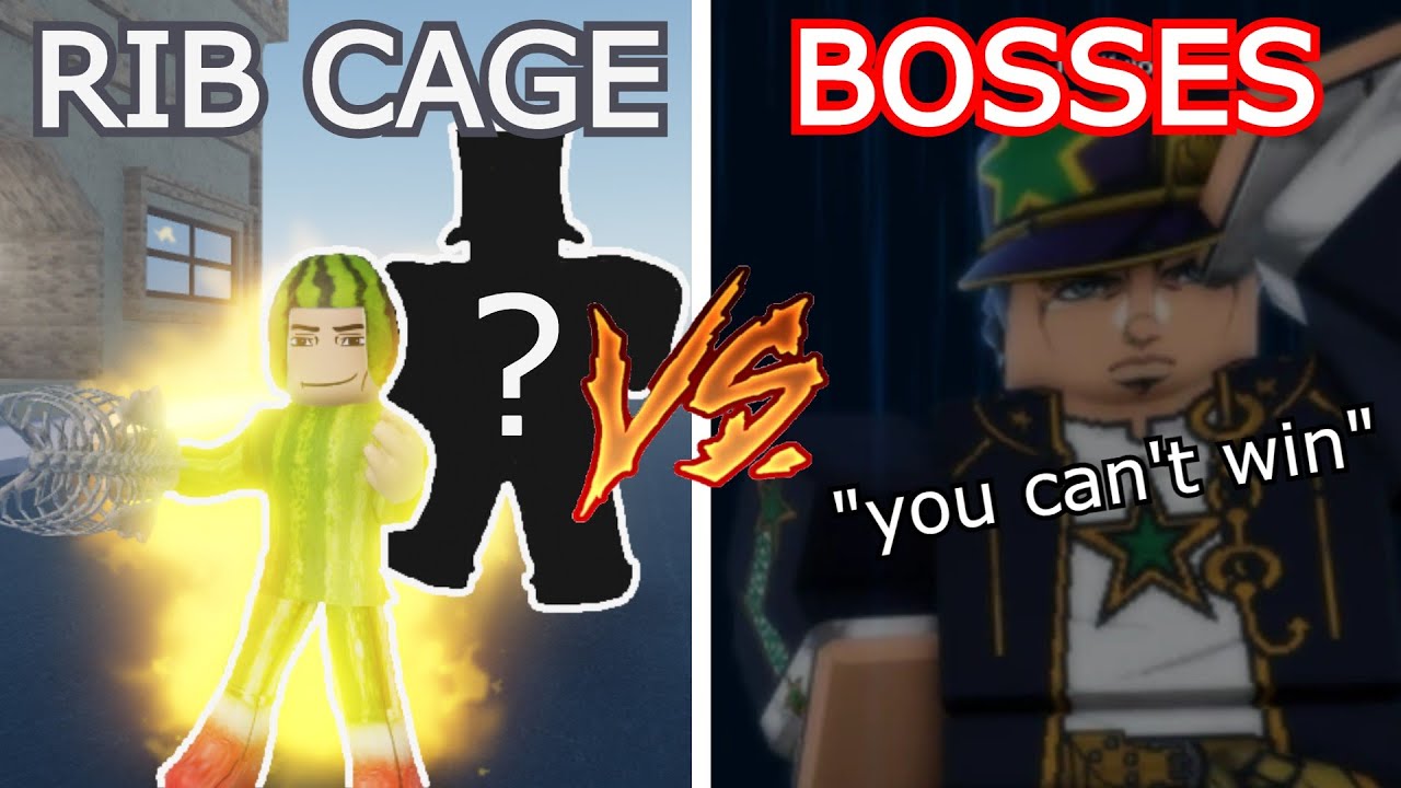 [YBA] Random Rib Cage vs. All Bosses