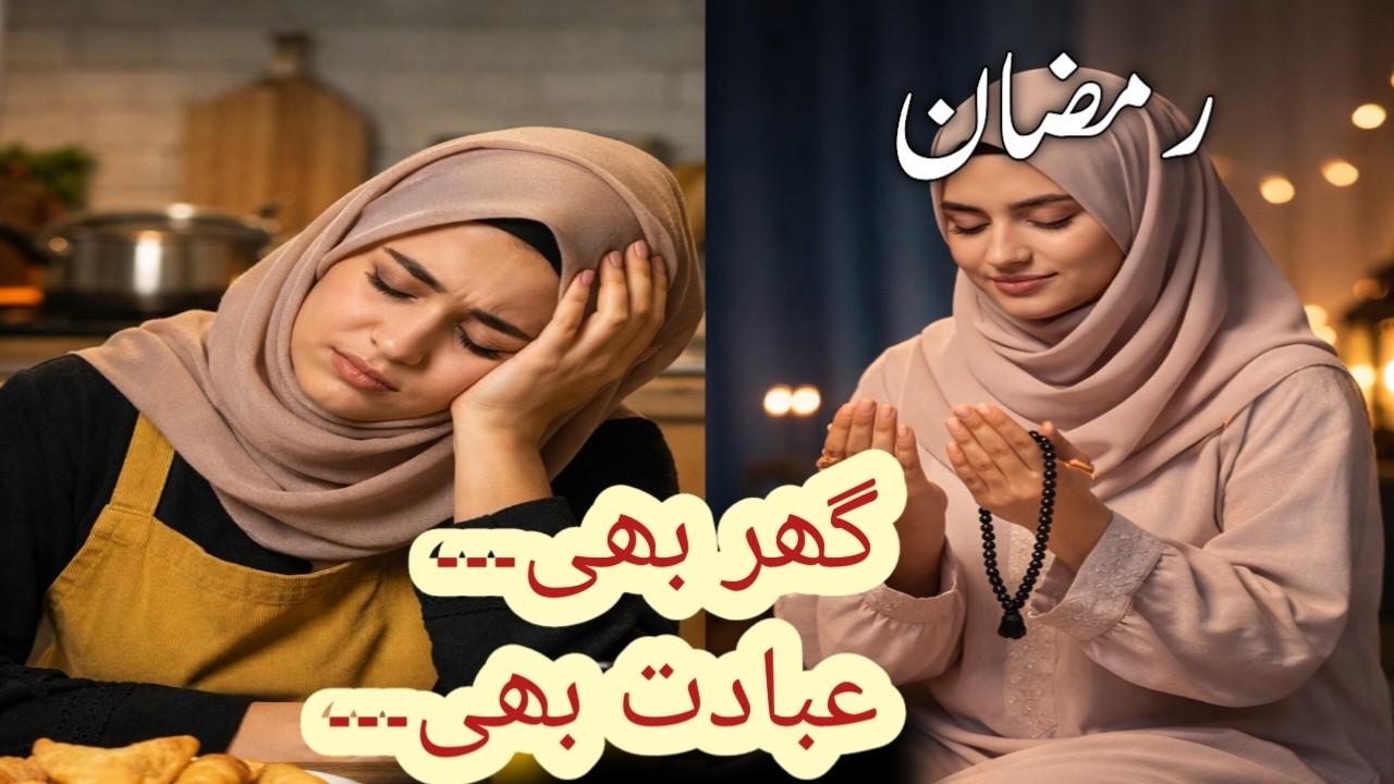 Ramzan Mein Ghar Bhi Aur Ibadat Bhi &ndash; Balance Kaise Karein? 🌙✨
